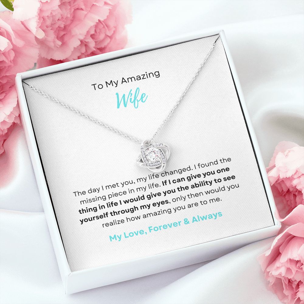 Love Knot Necklace | Amazing Wife
