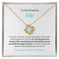 Love Knot Necklace | Amazing Wife