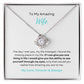 Love Knot Necklace | Amazing Wife