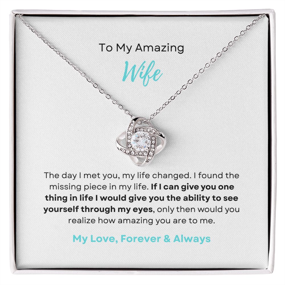 Love Knot Necklace | Amazing Wife