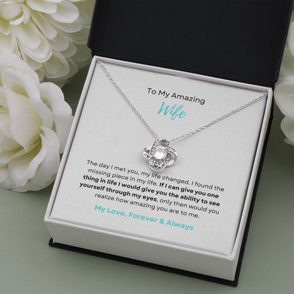 Love Knot Necklace | Amazing Wife