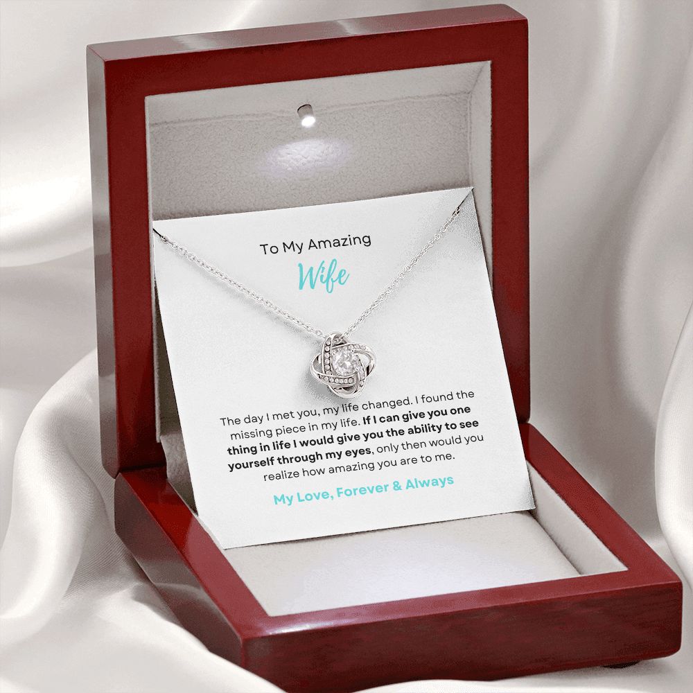 Love Knot Necklace | Amazing Wife